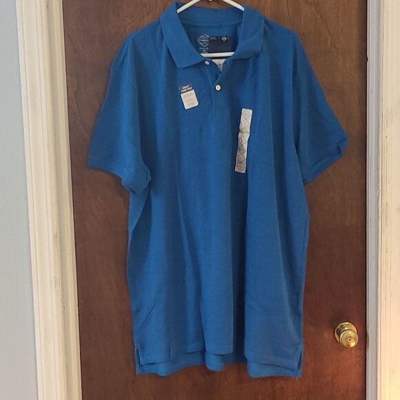 Blue Short Sleeved ST JOHN'S BAY Men's Legacy Polo XXL - Picture 1 of 7